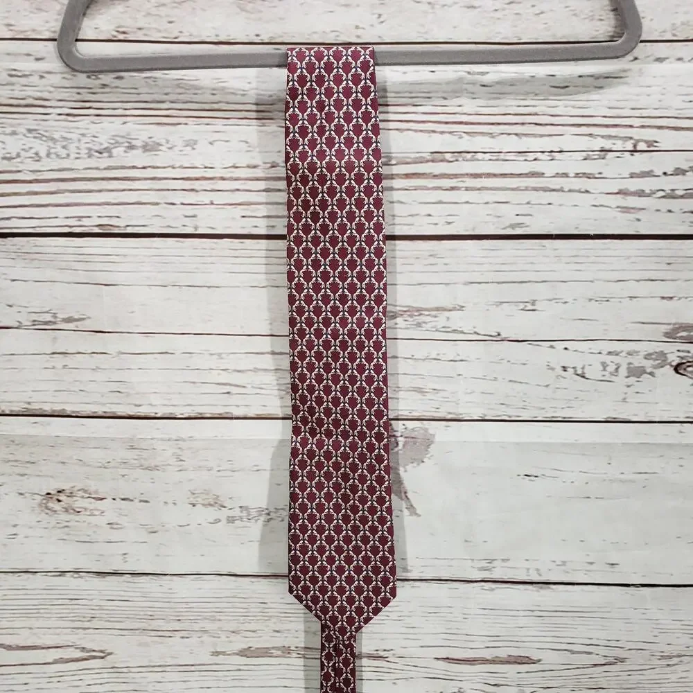 Cremieux Men's 100%Silk Handmade Geometric Neck Tie